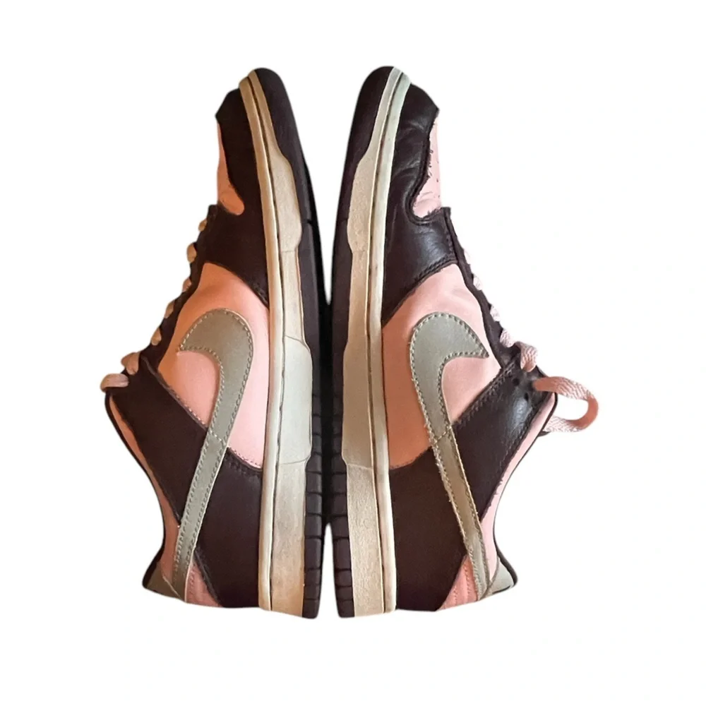 Nike 2003 Dunk Low Pro Mahogany Storm Pink Ivory Unstussy Reverse Stussy W sz 8